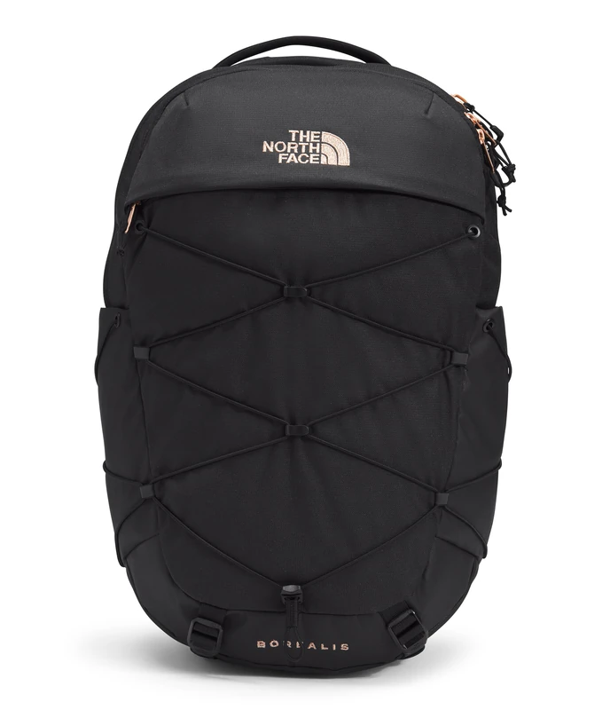 The North Face Borealis Backpack Tnf Black Heather-Burnt Coral Metallic One Size