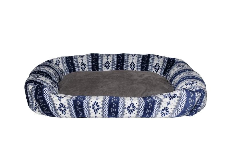Italian Bed Linen Sogni e Capricci Pets N. 2 Snow, Avio, 62x50x17 cm - Image 1