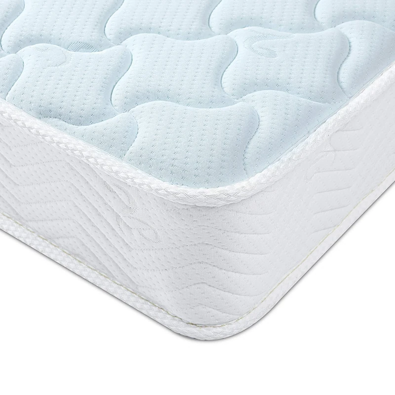 Good Nite Spring Mattress with 5mm Memory Foam Medium Hardness 7 Inch Deep Single (90 x 190 x 18cm)