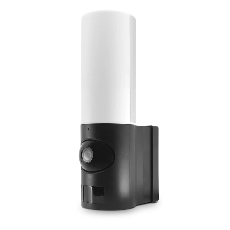 Avidsen HomeCam Spotlight Smart Outdoor Security Camera with Integrated LED Lamp, Smartphone App, No Subscription, WiFi, Motion Detection, Night Vision, Weatherproof, High Image Quality