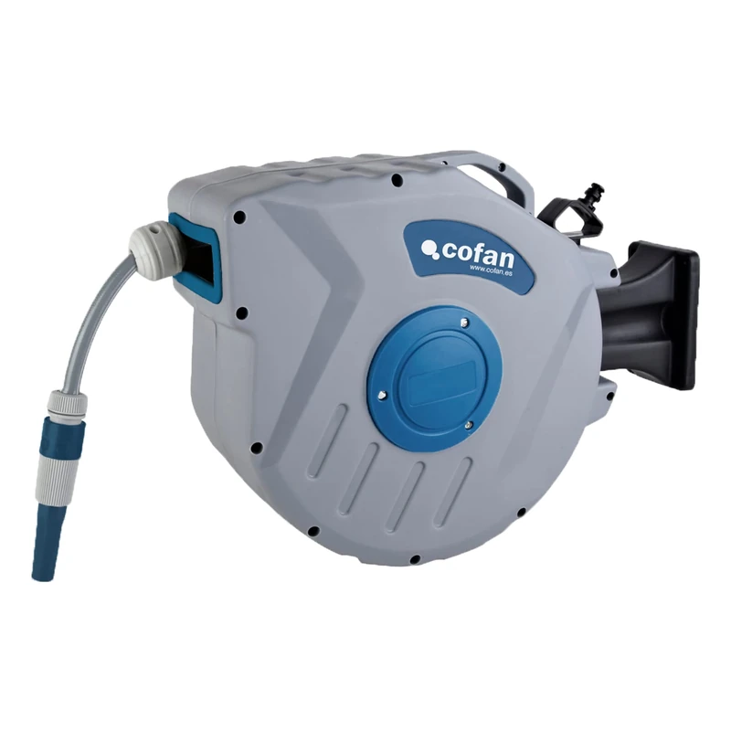 Cofan Automatic Hose Winder | for Garden | Length 20 m | Diameter 15 mm