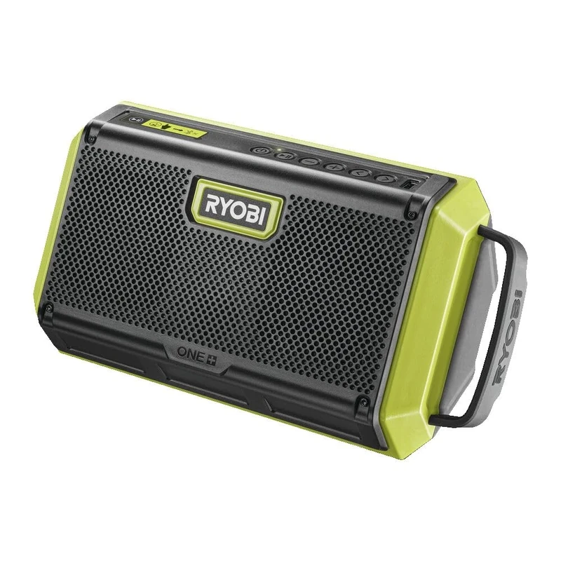 Ryobi - 18V Bluetooth speaker - 2 x 10W speakers - 2.1A USB charging port (without battery) - RBT18-0