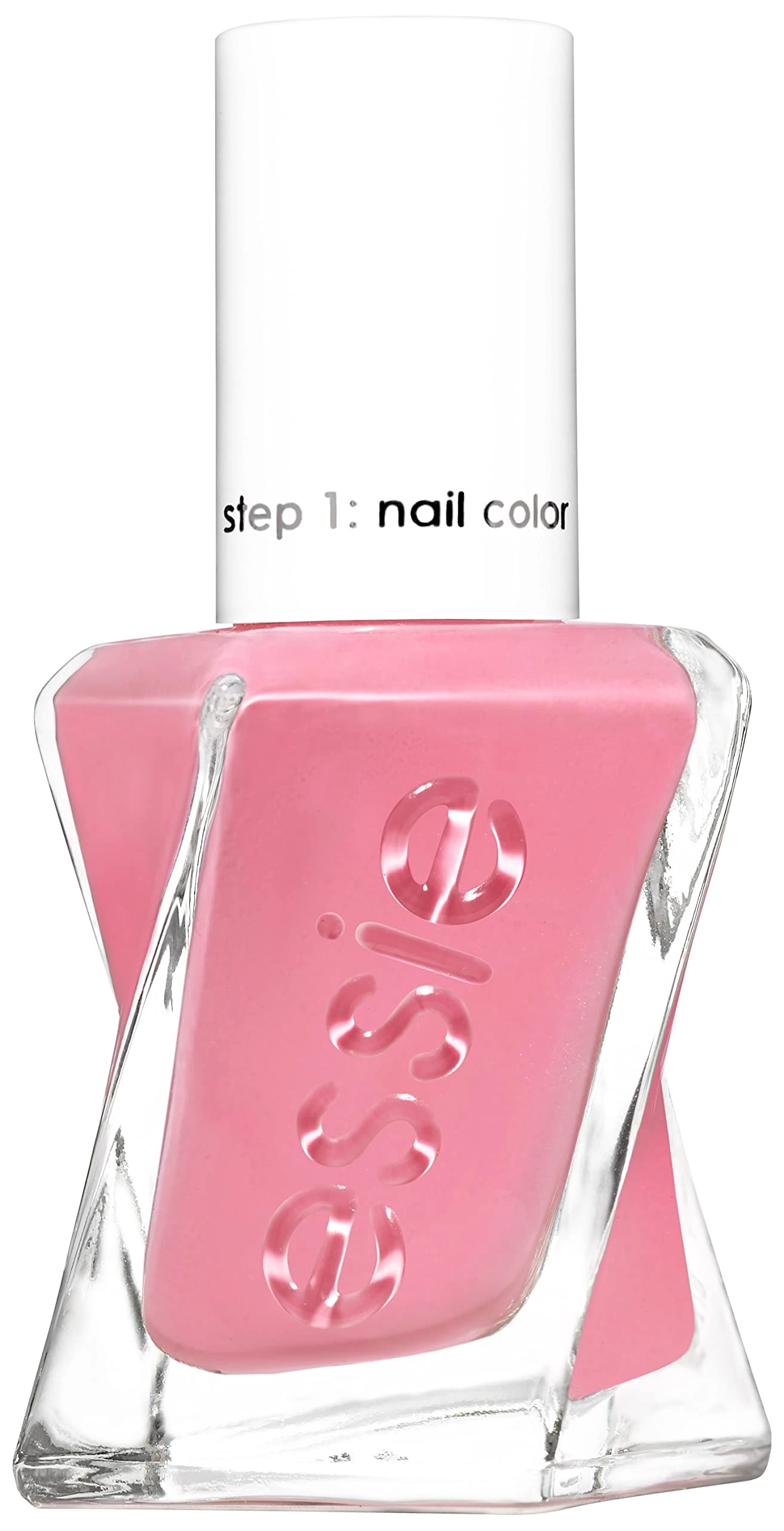 Essie Nail Polish 1 x 13.5 ml Shiny Finish Nail Polish without UV Light Gel Couture Colour No. 150 Haute to Rot Pink