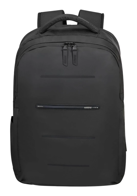 American Tourister Urban Groove UG11 - Laptop Backpack 15.6" (50 cm) - Business & School Backpack with USB Port, RFID Card Compartment, Reflective Rain Cover, 23L - Black