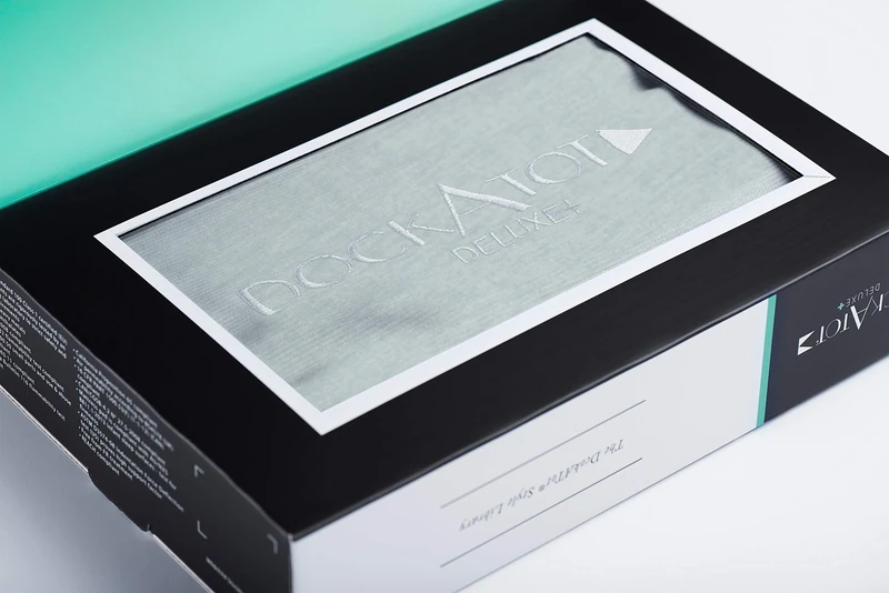 DockATot Deluxe+ Cover - Marine Chambray