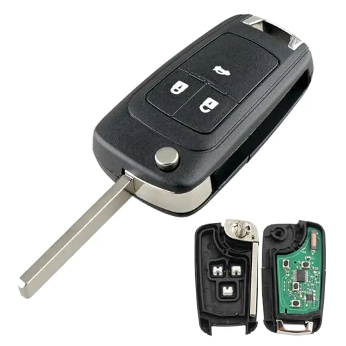 Heart Horse 3 Buttons Car flip Remote Key Fob Case 433MHz ID46 Chip Fit for Op*el Vauxhall Astra J Corsa E Insignia Zafira C Key Shel