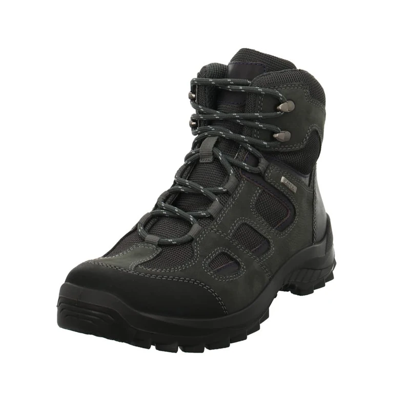Jomos Men's Adventure Backpacking Boot, Schwarz/Shark/Shark/Nachtblau, 6.5 UK