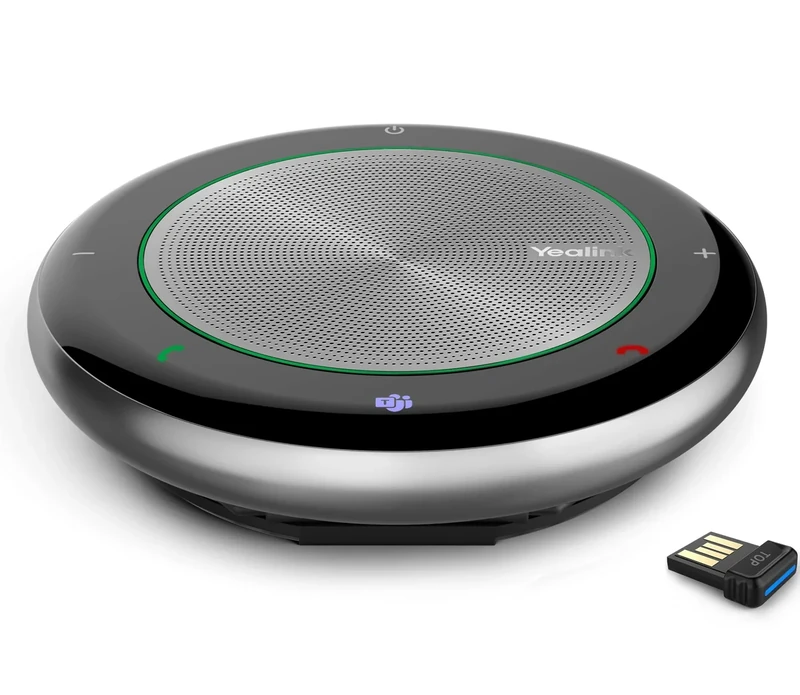 Yealink CP700 Teams Edition Universal USB/Bluetooth Speakerphone with USB Dongle, Black/Grey
