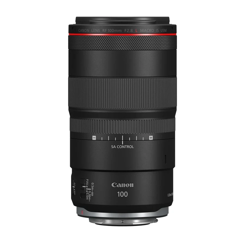 Canon RF 100mm F2.8L MACRO IS USM - Professional macro lens for Canon R system cameras Black