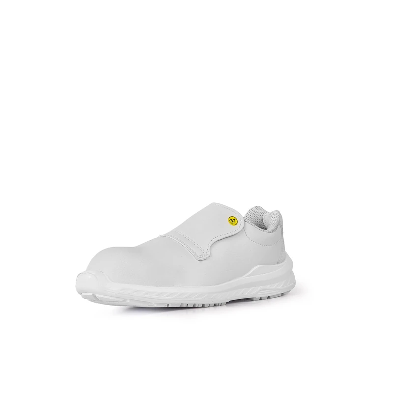 U-Power Red Industry® Madrid, Unisex Safety Shoes, Low, Comfortable and Lightweight, Infinergy Insert, White without strings, Dry upper, Water repellent ( White 43)