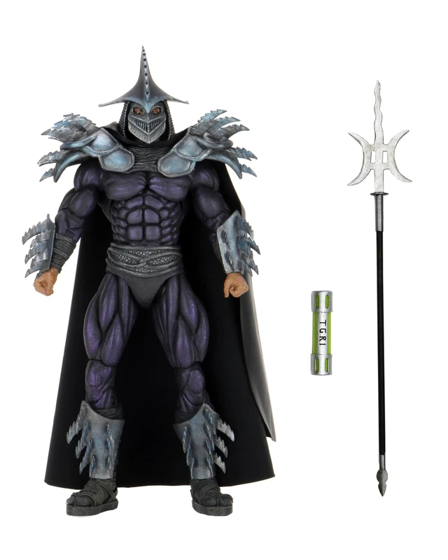 NECA Official- Teenage Mutant Ninja Turtle 1991 Movie Super Shredder Shadow Master Ultimate 7" Action Figure