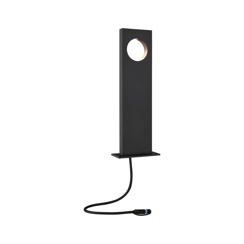 Paulmann Plug & Shine Ivo Bollard Light LED, Grey