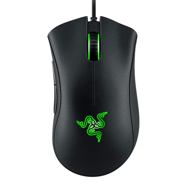 Razer DeathAdder Essential (2021) - Wired Gaming Mouse (Optical Sensor, 6400 DPI, 5 Programmable Buttons, Ergonomic Form Factor) Black