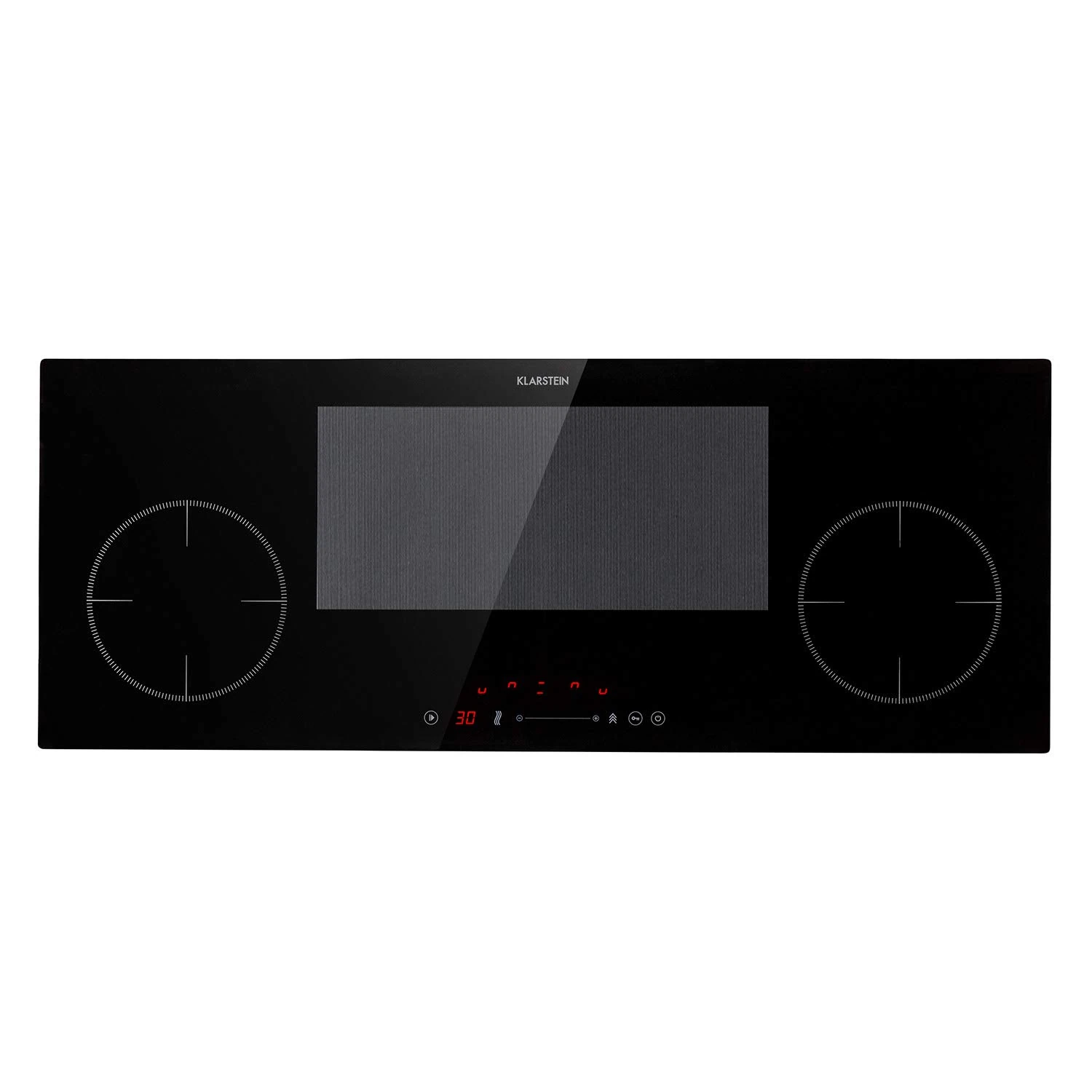 Klarstein Induction Hob, 7000W Electric Hobs Induction Cooker, 4 Ring Electric Pan Hob, Built-In Table Top Cookers w/ 4 Hobs, Touch Control, Inductions Heater Cooktops, Hot Plates for Cooking