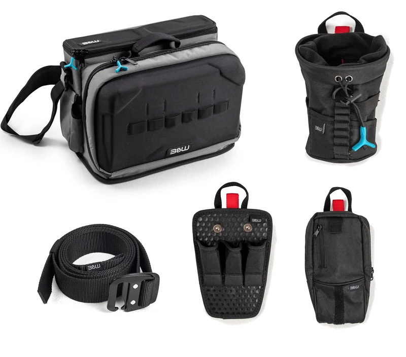 B&W tool.modul TEX.223 Tool Bag 5 Pieces (with Belt, Tool Pockets, Pocket with Magnetic Back Panel, FIDLOCK System, Storage for Small Tools) without Tools, 116.73