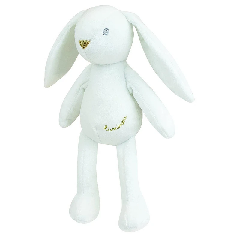 Jemini Luminou Luminous Plush Toy, Natural, Works Without Battery, +/-20 cm, Rabbit, White, White - Image 1