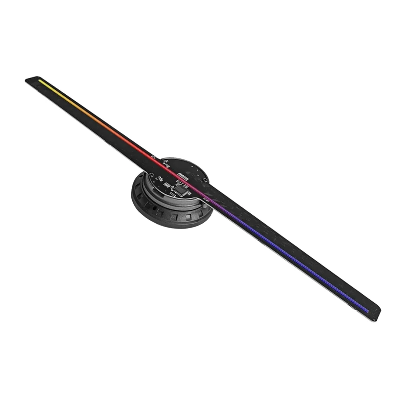 3D Hologram Fan,Hologram Fan Projector Advertising Display for Christmas, Halloween,Business,Shop,Holiday 16.5inch Holographic with 700 Video Library