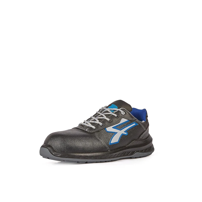 U-Power Red Industry® Fuerte, Unisex Safety Shoes, Lightweight, Comfortable, Flexible, with Infinergy Insert, with Aluminium Toe Caps (Black 40) - Image 1