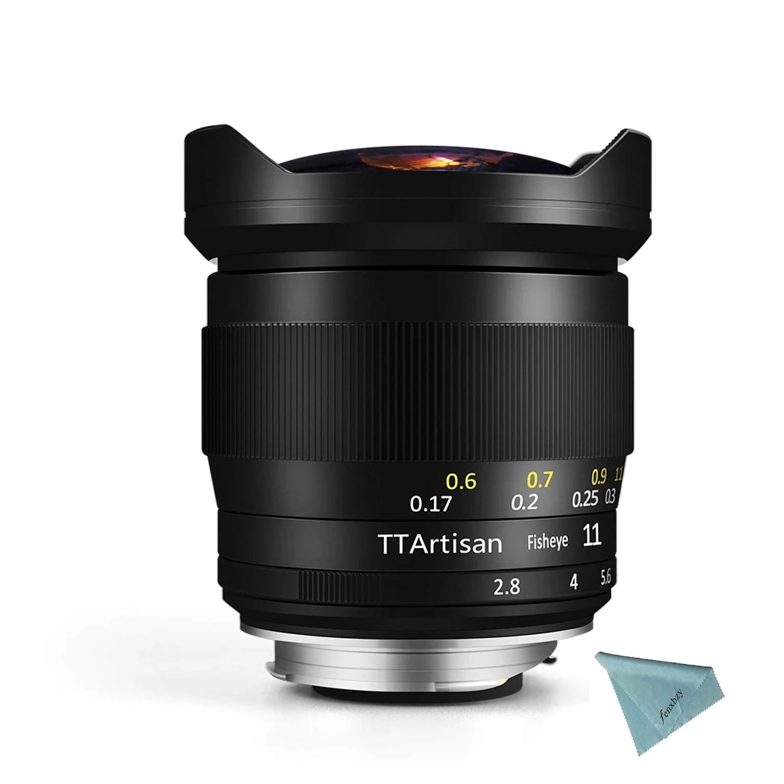 TTArtisan 11 mm F2.8 Full Frame Ultra-Wide Fisheye Camera Lens, Manual Focus Camera Lens for Nikon-Z Mount