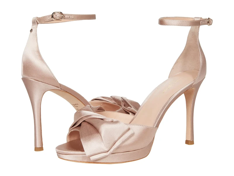 Kate Spade New York Bridal Bow beige Size: 9.5