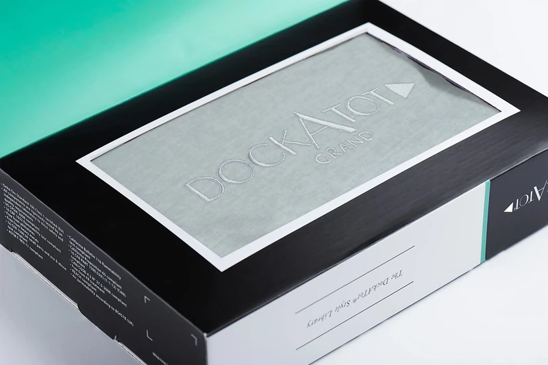 DockATot Grand Dock Cover ONLY - Marine Chambray