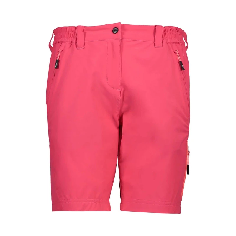 CMP - Stretch Bermuda Shorts with Button, Women's Bermuda Shorts