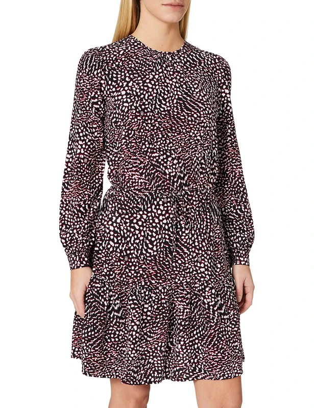 Tommy Hilfiger Viscose F&F Short Dress LS