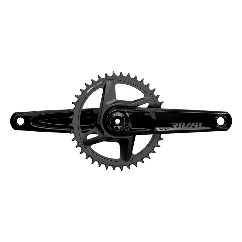 SRAM Corporation Europe Rival Chainrings Black 170 mm 47.5 mm
