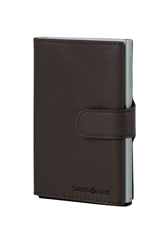 Samsonite Alu Fit SLG - Wallet, 10.2 cm, Brown (Dark Brown) - Image 1