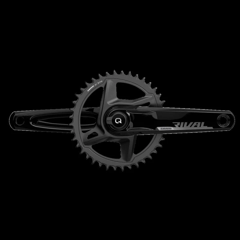 Sram JG.BIE.POTEN.SRAM RIV.Wide Qua.Dub DM 175 40D AL Cranksets, Sport, Black (Black), One Size