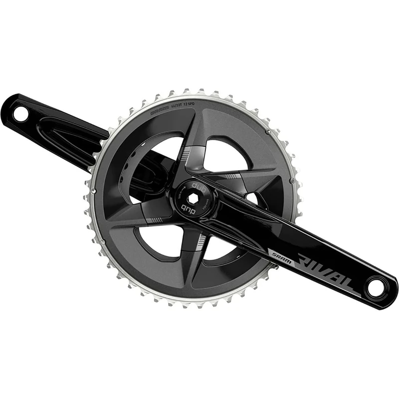 SRAM Corporation Europe Unisex - Adult Rival Chainrings, Black, 175 mm, 47.5 mm - Image 1