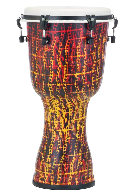 Pearl Top Tuned Synthetic Shell Djembe 8" PBJV-8/697 - #697 Tribal Fire