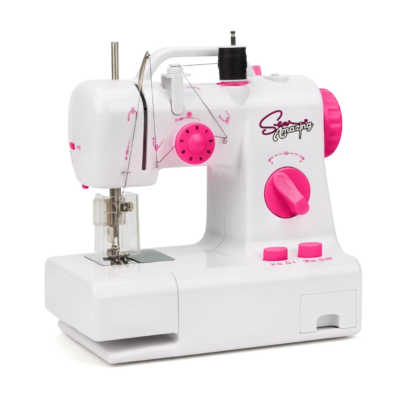 Sew Amazing Studio, Sewing Machine STEAM Toy, Educational Complete Set for Beginners Girls and Kids