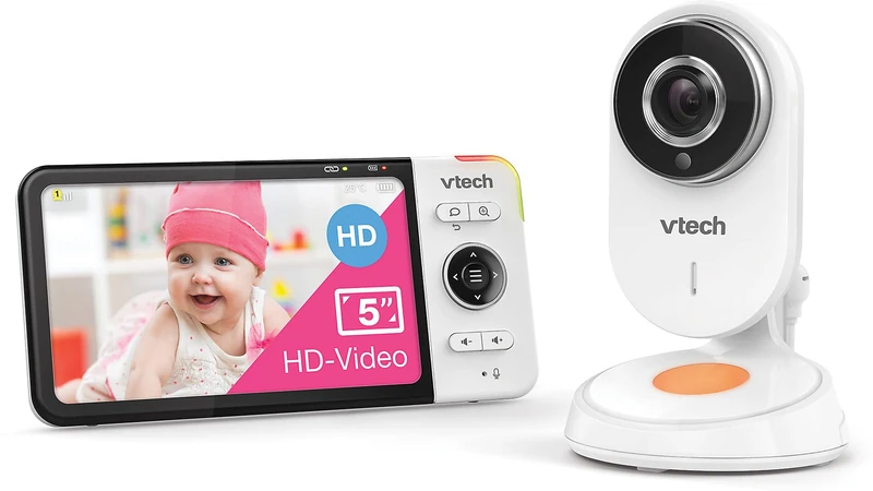 VTech VM818 HD Baby Monitor - 5 inch 720p LCD Video Monitor