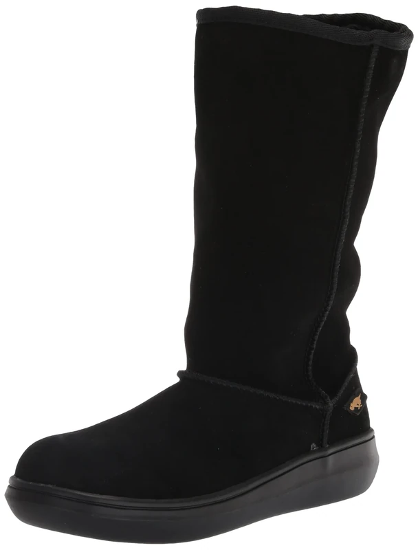 Rocket Dog Women's Sugardaddy Mid Calf Boot - Black Size 6 UK