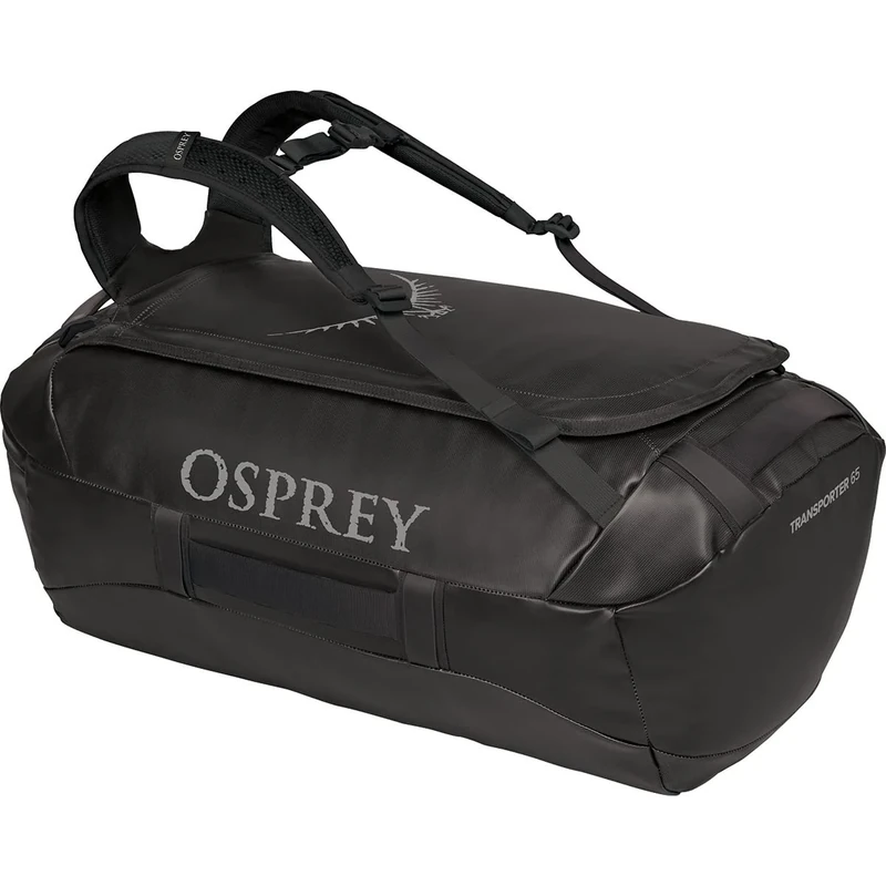 Osprey Transporter 65 Unisex Duffel Bag Black - O/S