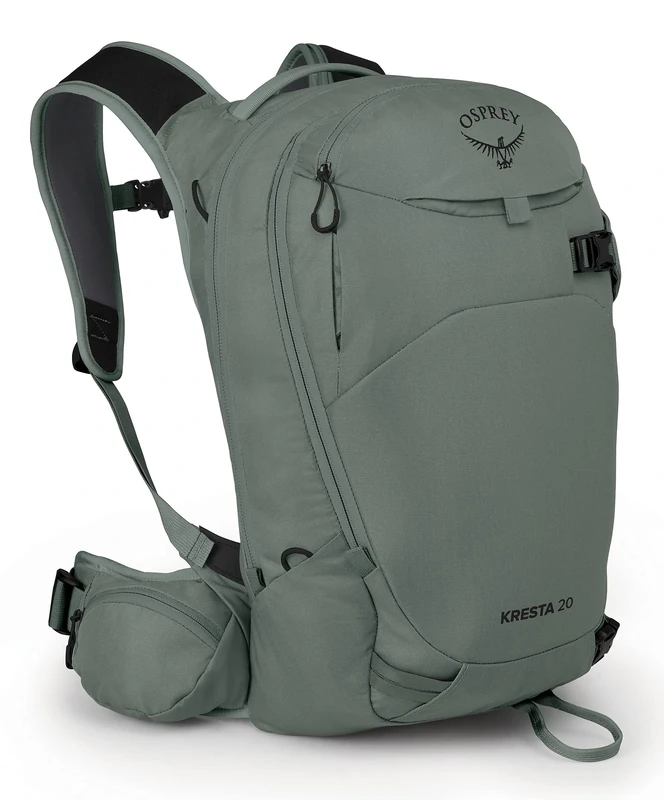 Osprey Kresta 20 Women's Backcountry Ski and Snowboard Backpack, Pine Leaf Green