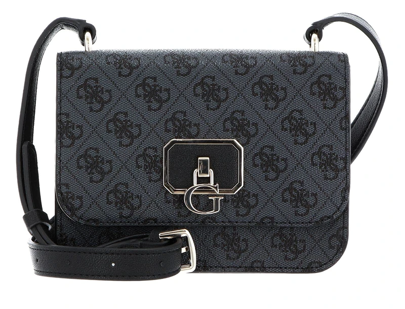 Guess NOELLE CROSSBODY CAM, Women’s NOELLE CROSSBODY CAM, COAL, Taglia Unica