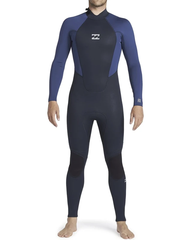Billabong 3/2mm Intruder - Back Zip Wetsuit - Men - XL - Blue