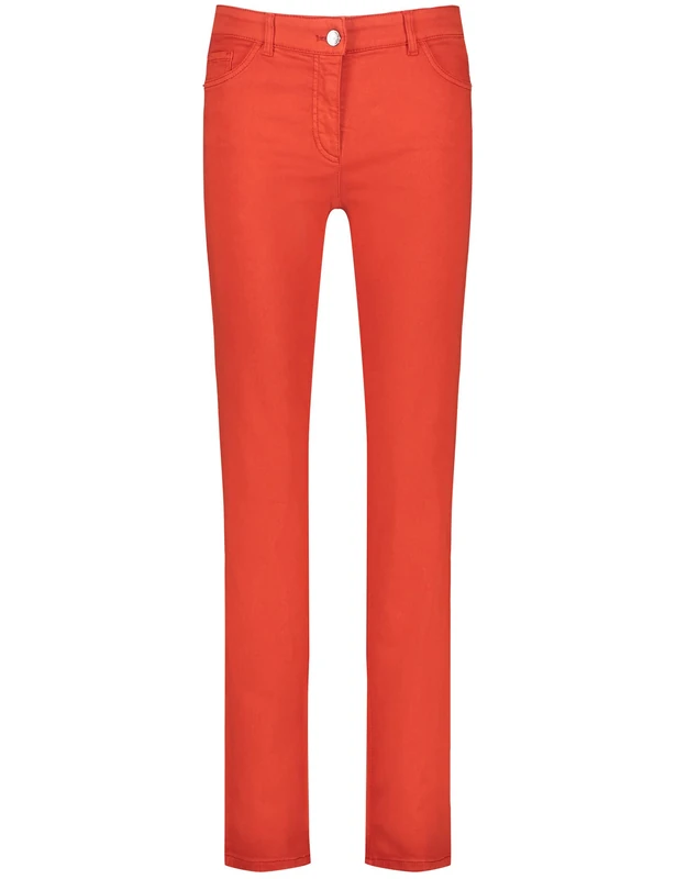 GERRY WEBER Edition Women's Straight fit Leisure Trousers - White - 8 - Image 1