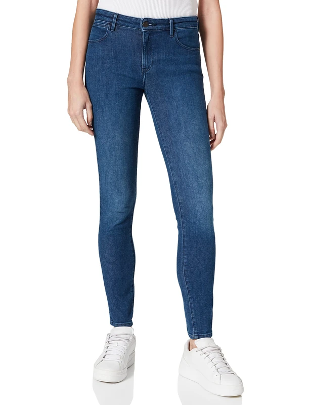 Wrangler Women's Skinny Good Life Jeans, Good Life, 27W x 34L - Image 1