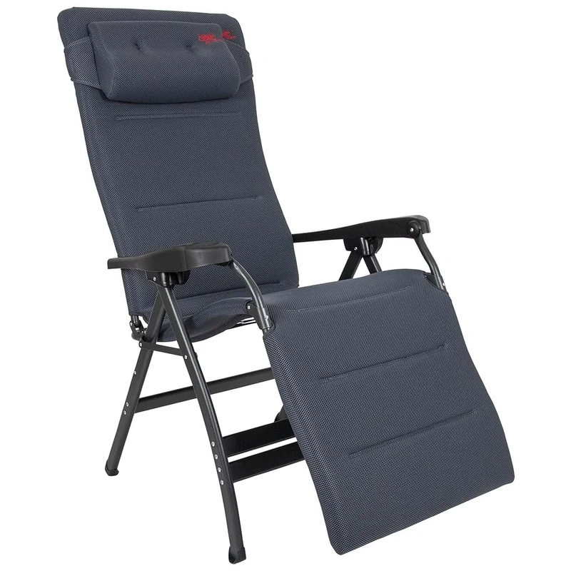 Crespo - Tumbona Relax - AP-242 Air-Deluxe - Ergonómico - Gris (86)