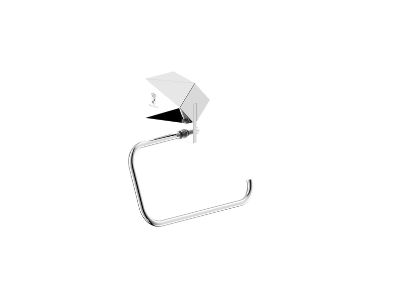 ROYAL BATH COLLECTION by Maja Prinzessin von Hohenzollern Toilet Roll Holder without Lid Zinc Chrome 0
