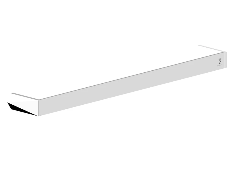 ROYAL BATH COLLECTION by Maja Prinzessin von Hohenzollern Bath Towel Rail Zinc Chrome 0