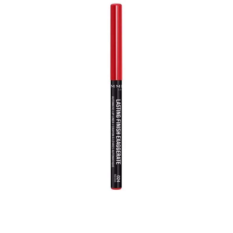 Rimmel London Lasting Finish Exaggerate Lip Liners, 024 Red Diva, 4g