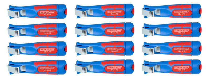 WEICON Tools Cable Stripper No. 4-16 Set of 12 | Stripping Tool for Cables Between 4-16 mm