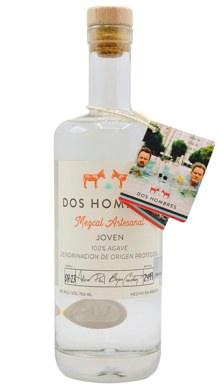 Dos Hombres 100% Espadin Joven Mezcal, 70cl, 42% abv