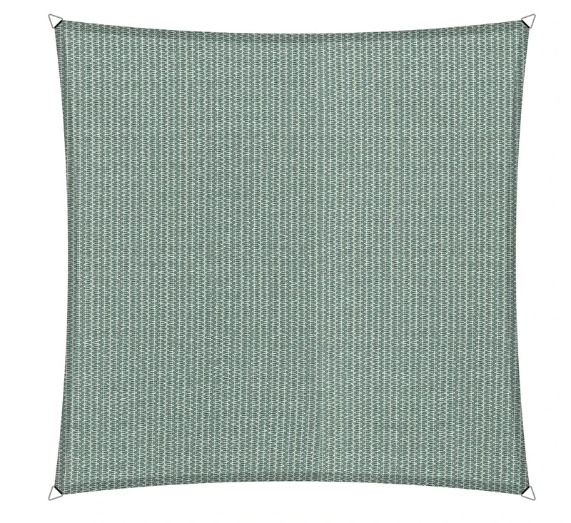 Shadow Comfort Shade Sail Sunshade Water Permeable HDPE Garden Awning for Outdoor Garden Terrace UV Block - Square 5x5m - Country Blue