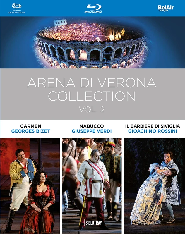 The Arena di Verona Collection Vol. 2 [Blu-ray] [Region Free]