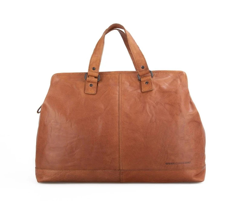 Spikes & Sparrow Unisex's Silverado Weekend Bag, Brandy, Standard Size